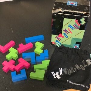 Vintage Discovery Toys Pentominoes Puzzle Set Game 🧩